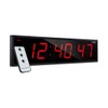 Ivation Oversized Large Digital Wall Clock - Big LED Digital