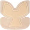 Heel Bordered Silicone Foam Dressing Waterproof Adhesive Sacral Bandages with