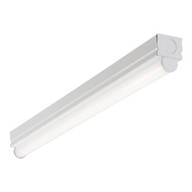 Metalux Cooper Lighting Lighting 2ST1L1040R 2' 1 Lamp LED Strip Light with Circular Lens White