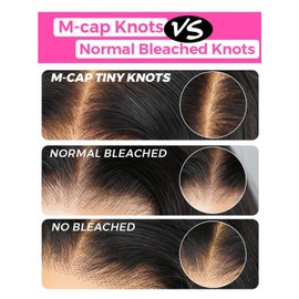 Domiso Domiso Straight Wear and Go Glueless Wigs Human Hair Pre Plucked Pre Cut Pre Bleached Tiny Knots Skin Lace Wig 8x5 HD Straight Lace Front Wigs Human Hair for Women 180% Density Beginner Wig 20 Inch