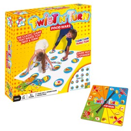 Kids Play Twist N' Turn Food Wars Family Party Game Floor Mat Players 2+ Ages 5+