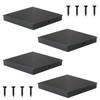6x6 Post Caps – Aluminum Pyramid Caps Fits 5.5" x