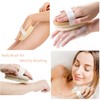 Dry Brush for Lymphatic Drainage Exfoliating Shower Bath Natural Wood