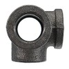 TuToy 1/2' 3/4' 1' 4 Way Pipe Fitting Malleable Iron