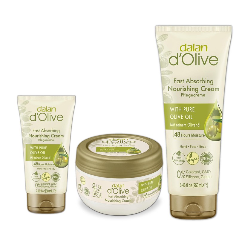 DALAN D'Olive Facial Hand Body Cream 250ml Olive Oil