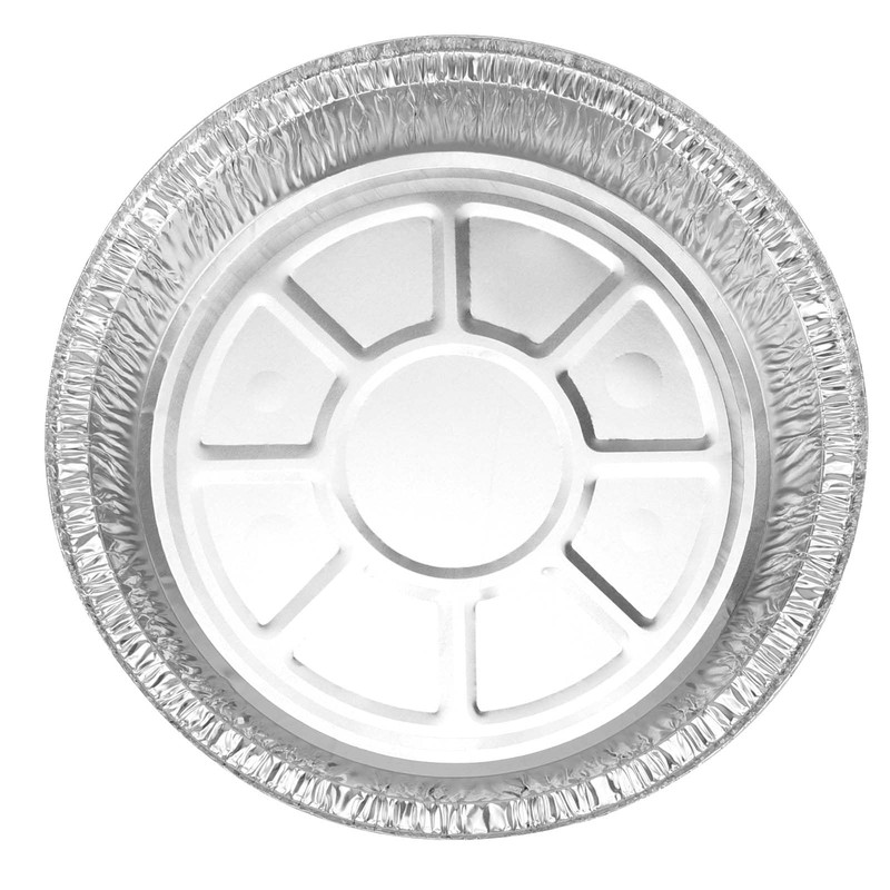 SINJEUN 60 PCS Round Alumonium Foil Trays, Round Foil Containers