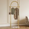 ZHBHYZ Gold Clothing Rack for small spaces,Modern Clothes Rack with