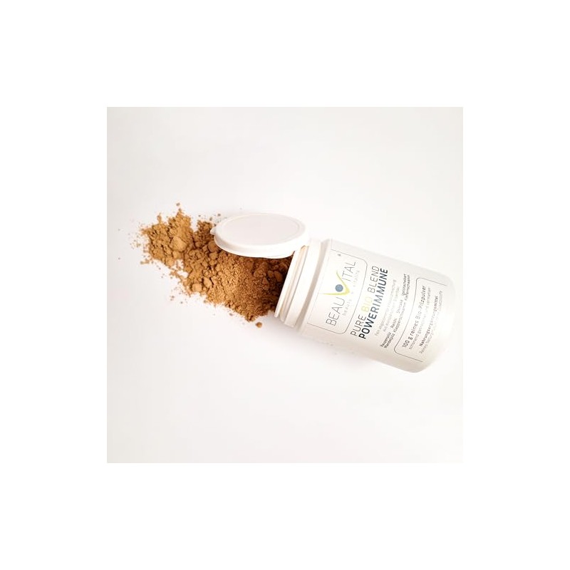 BEAUVITAL Pure Bio Powerimmune 100 g Vital Mushroom Powder from