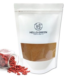 (헬로우 그린)국산 청양 구기자 가루 분말 600g(팩) 고지베리 Hello Green Domestic Cheongyang Goji Berry Powder 600g (Pack) Goji Berry