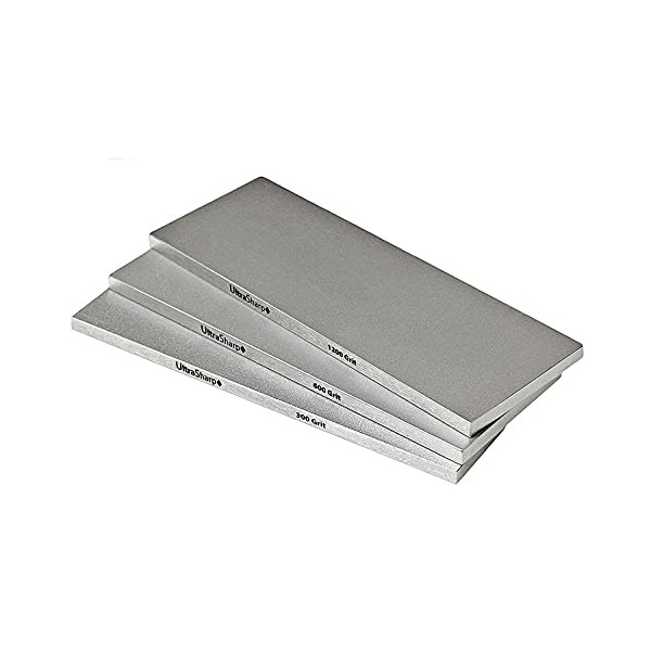 Ultrasharp Ultra Sharp Diamond Sharpening Stone Set - 8 x