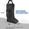 Harrison Howard Tall Boot Carry Bag Protect Rider Boots for