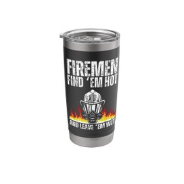 Best Firefighter Design For Men Boys Firefighting Fireman Stainless Steel Insulated Tumbler