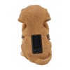 Solar Powered LED Light Dog Statue Decoration Solar Powered Puppy