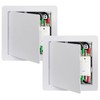 Donext Access Panel for Drywall 8x8 in, 2PC Plastic Wall