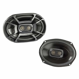 Polk Audio DB692 DB+ Series 6" x 9" Coaxial Speaker for Car & Marine, 3-Way Boat & Car Audio Speaker, 30-22kHz Frequency Response, Polypropylene Woofer Cone & 1/2" Silk Dome Tweeter, Easy Installation