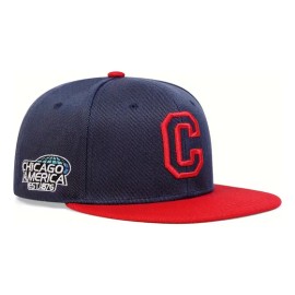 Gorro Unisex Ajustable De Hip Hop Bordado Con Letra C Azul Marino 56-60cm