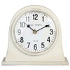 Lily's Home Antique Inspired Farmhouse Desk Or Mantel Clock, Battery