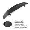 SCITOO Glossy Black Rear Spoiler Wing Body Kit Compatible with
