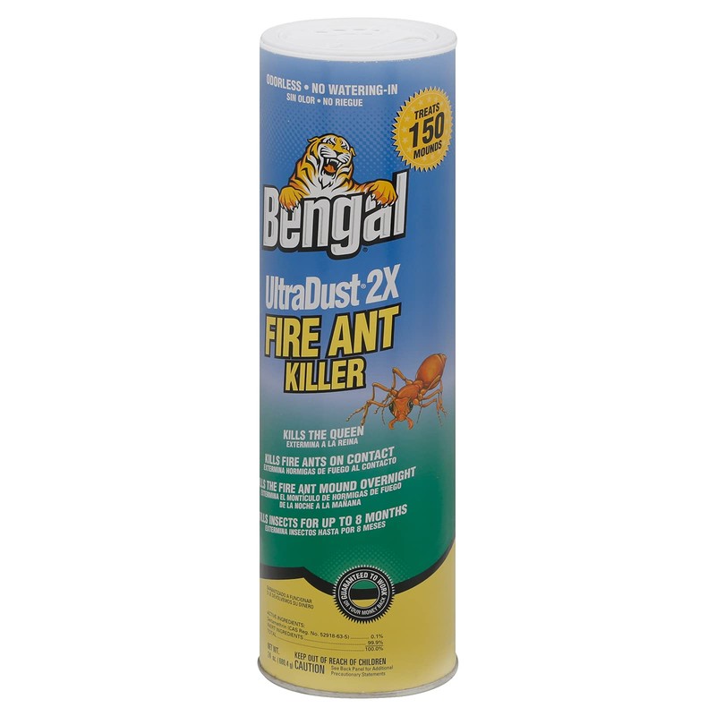 Bengal UltraDust 2X Fire Ant Killer - Eliminates 150 Ant
