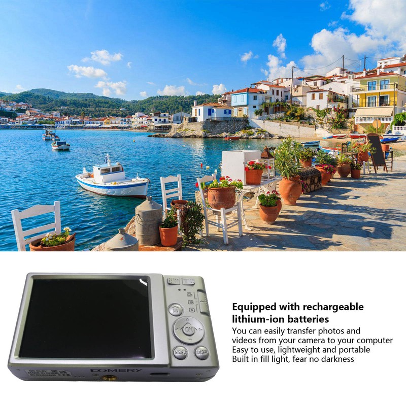 16X Digital Zoom Camera 2.8in Screen 4K 44MP Shock Proof