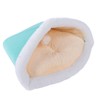 Cat Sleeping Bag Semi Closed Fluffy Soft Washable Cat Bed