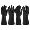 MECCANIXITY Chemical Resistant Gloves, Latex Industrial Gloves Anti-Slip Protective Safety