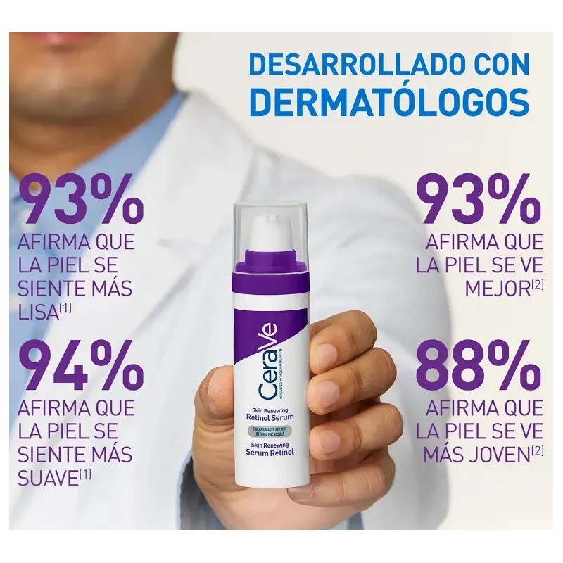 Cerave Serum Skin Renewing Retinol De 30ml 2pz