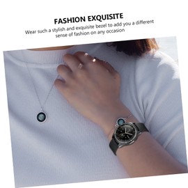 BIUDECO Watch Bezel Ring Alloy Bezel Ring Scratch Resistant Fashion Design Smart Watch Protection