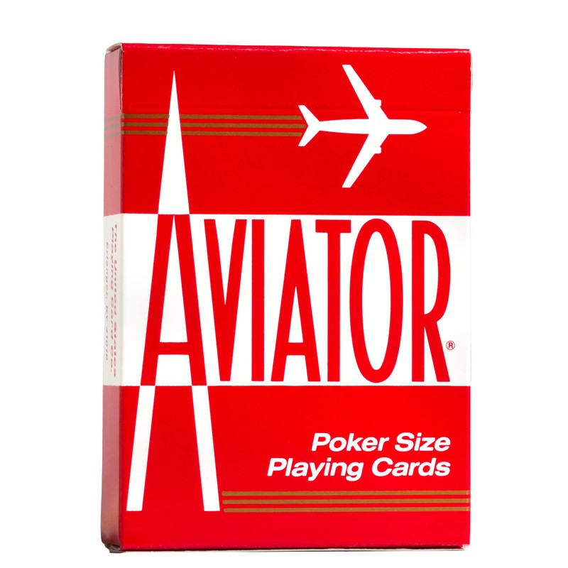 Aviator Poker Size Playing Cards, Colors May Vary