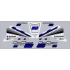 Factory EFX White/Blue LT80 Quadracer Graphics Lt 80 Decals Stickers