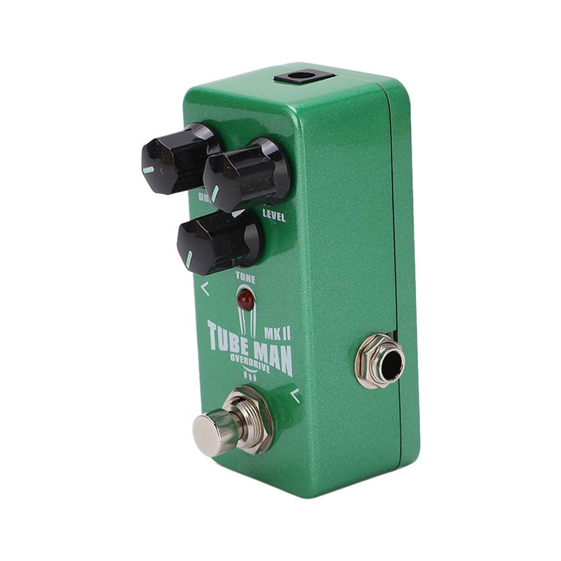 Guitar Effect Pedal TUBE MAN Overdrive Mini Adjustable Instrument Accessory