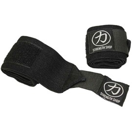 Strength Shop Hercules Wrist Wraps - Black (60 CM)