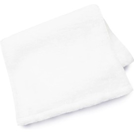 SPP Eco-Friendly Cotton Gym Towel (105 x 26 cm) - Soft, Absorbent, No Synthetic Microfibers - Ideal for Fitness, Sports, Yoga - White, 1 PC
