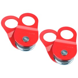 Mytee Products 2 Pack 10 Ton Winch Snatch Block for Recovery - 22000 lbs Off Roading Snatch Block Pulley for Synthetic Rope, Towing, Hauling - Offroad Recovery Accessory for Truck ATV SUV UTV