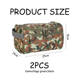 2 Stück Reise-Aufbewahrungstasche, Aufbewahrungstasche Mit Großer Kapazität, Reise-Kulturbeutel, Kosmetiktasche, Reisezubehör