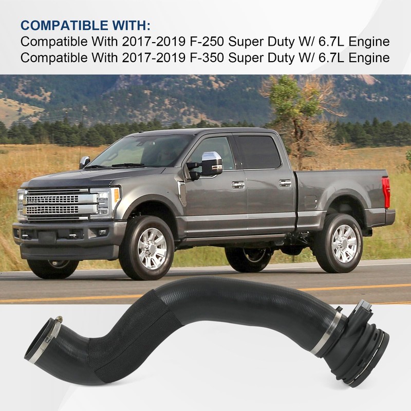 Rimamoka Turbo Intercooler Outlet Tube Compatible with 2017-2019 Ford F-250
