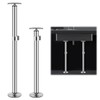 Snowtaros Undermount Sink Brackets, Stainless Steel, 2 Pack