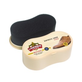 Express Neutral Shoe Shine Sponge | Instant Shoe Shiner | For All Color Leather Shoes | Premium Leather Care Product For Shoes, Boots & Leather Accessories. Quick Shoe Shine Without Polishing.