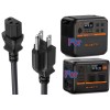 RXQMXG AC Power Cord Cable For BLUETTI AC180P AC60P Portable
