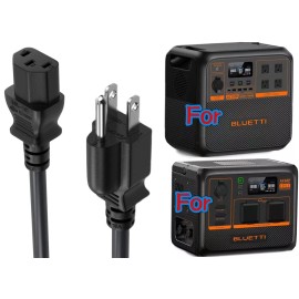 RXQMXG AC Power Cord Cable For BLUETTI AC180P AC60P Portable Power Station