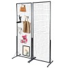 2 Pack 67x48 In Commercial Wire Grid Panel Display T