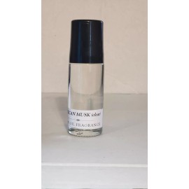 Unbranded AFRICAN MUSK clear, FRAGRANCE OIL (unisex) ROLL ON BOTTLE - 1 bottle 1oz Roll on (30ml)