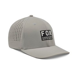 Fox Racing Men's Non Stop Tech Flexfit, Light Grey