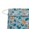 Panini Tessuti Wickeltasche für Kindertagesstätten aus 100% Baumwolle, 34 x