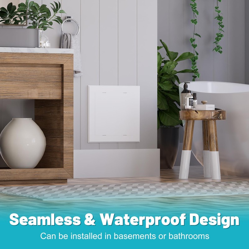 Chiligent Self-Adhesive Wall Access Panel, 10" x 10" Access Door,