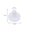 QHALEN Golf Rubber Tee Holder Set for Golf Driving Range
