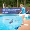 Pool Cleaning Kit, 16'' Pool Brush Head & Pool Skimmer