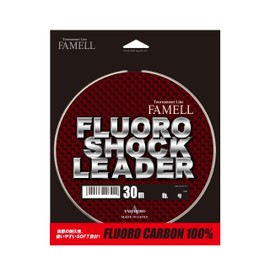 Yamatoyo Fluoro Shock Leader Large Spool 98.4 ft (30 m) Clear No. 8 (30 LB)