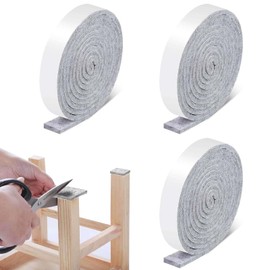 Furniture Protection Pads [Set of 3] Anti-Scratch Felt Furniture Felt Furniture Scratch Resistant Free Cut Easy to Cut Anti-slip Anti-Breakage Protection Floor Protection Suitable for Chair and Sofa