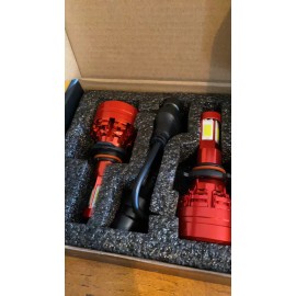 Aftermarket 2012 polaris Ranger Crew 800  LED HEADLIGHT Conversion KIT UPGRADE Plug & Play